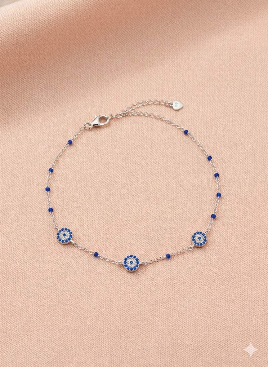 Evil eye dainty bracelet