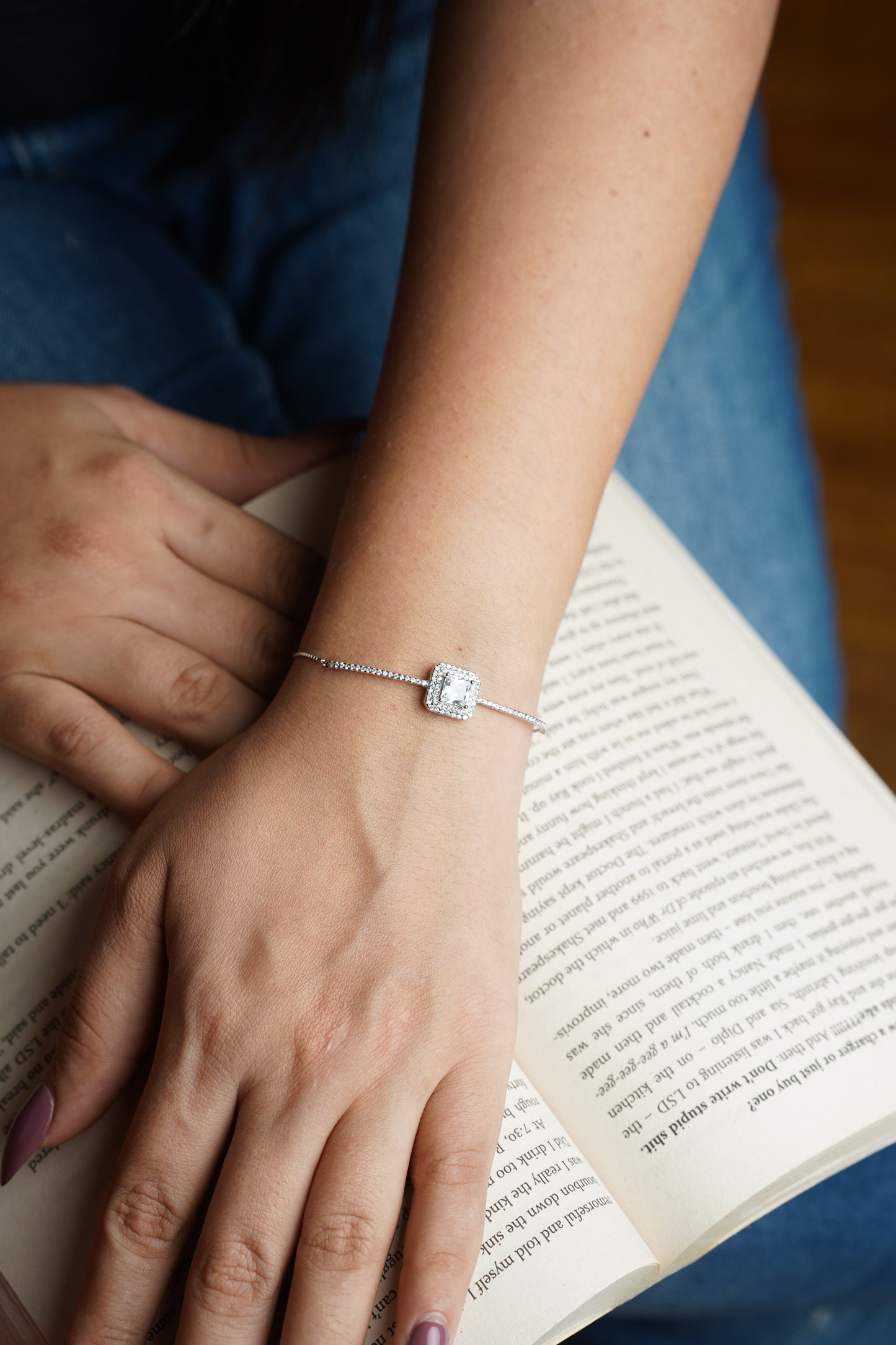 Semi Kada Square Bracelet