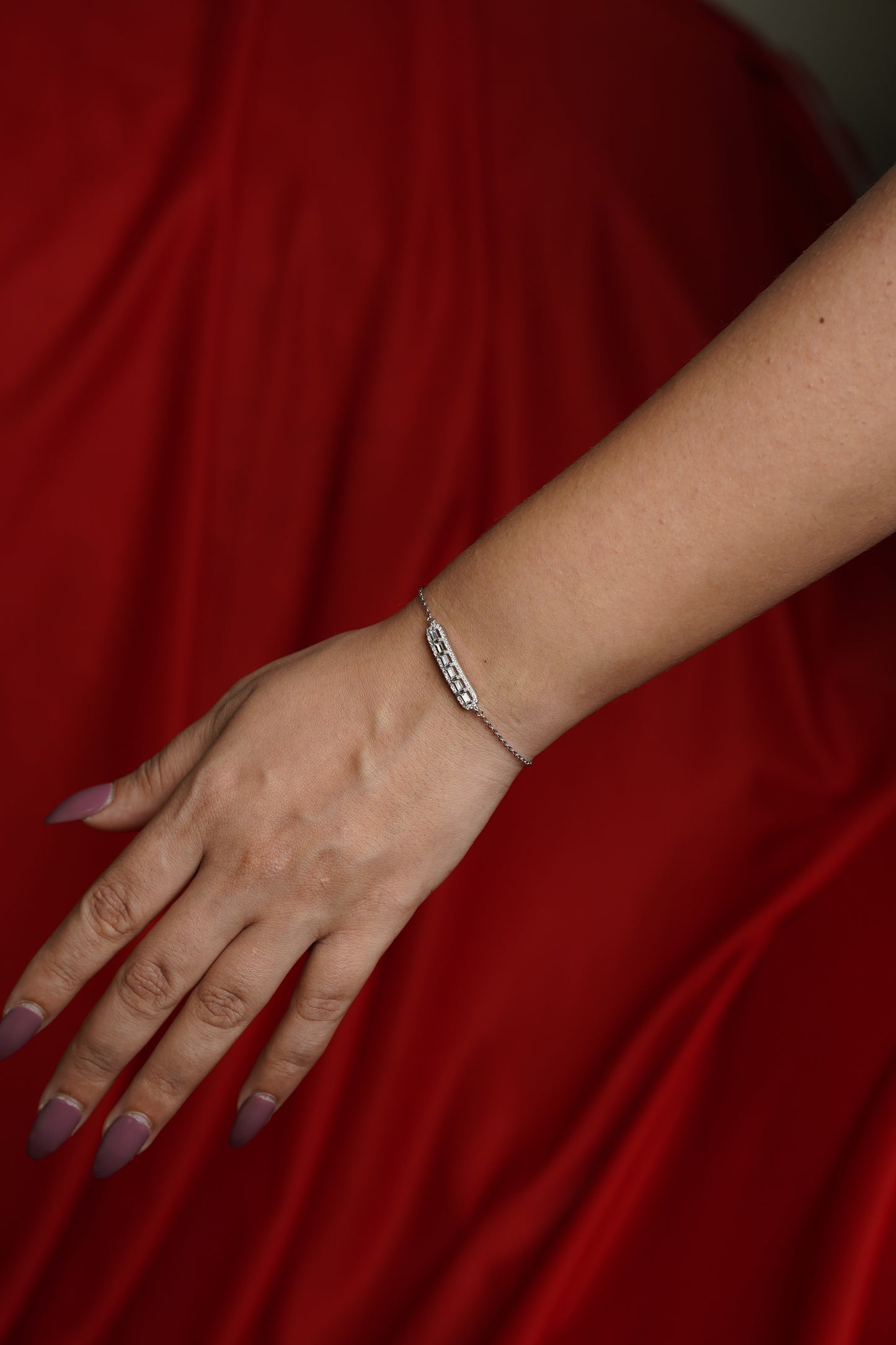 Baguette Square Bracelet