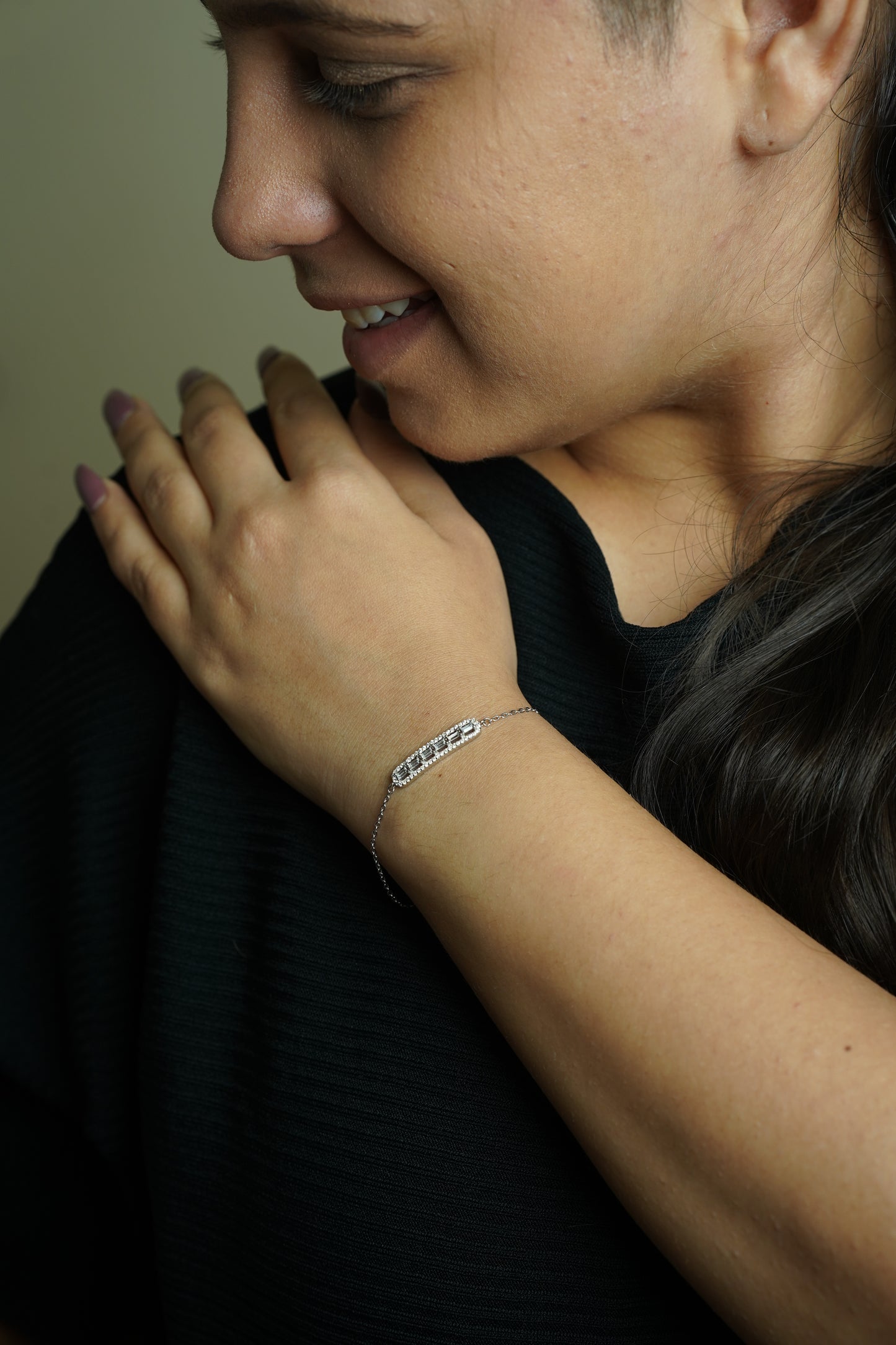 Baguette Square Bracelet