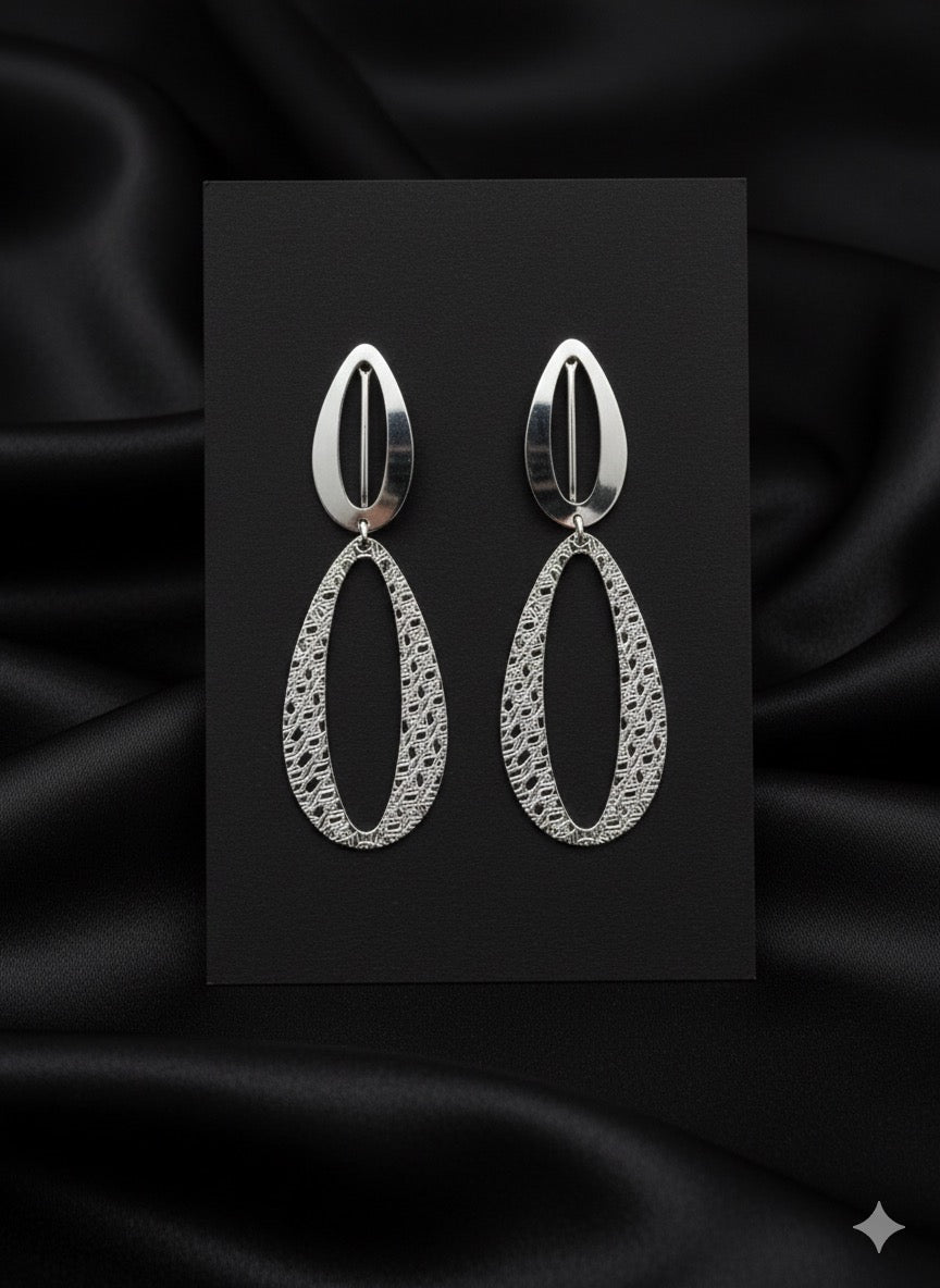 2 layer fancy earings