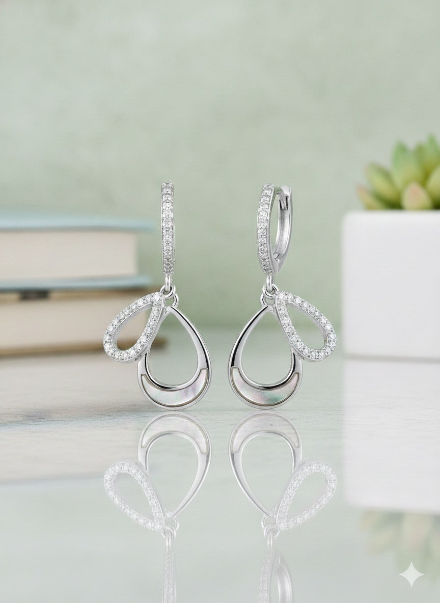 White drop micro hanging bali