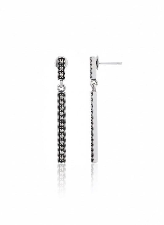 Marcasite Long Earings