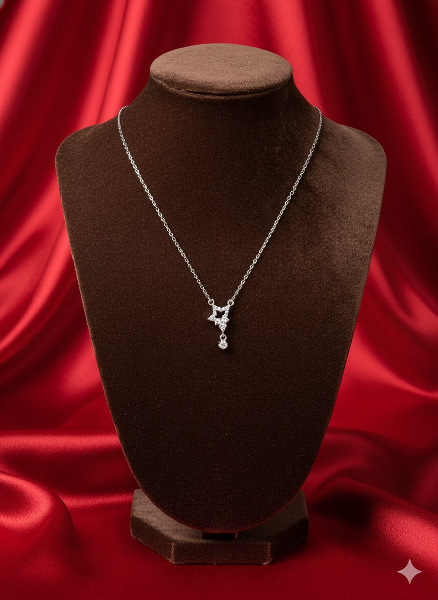 Delicate star Chain Pendant