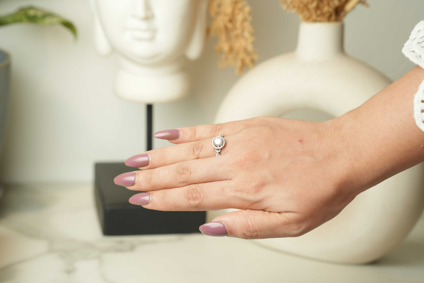 Designer Solitaire Ring