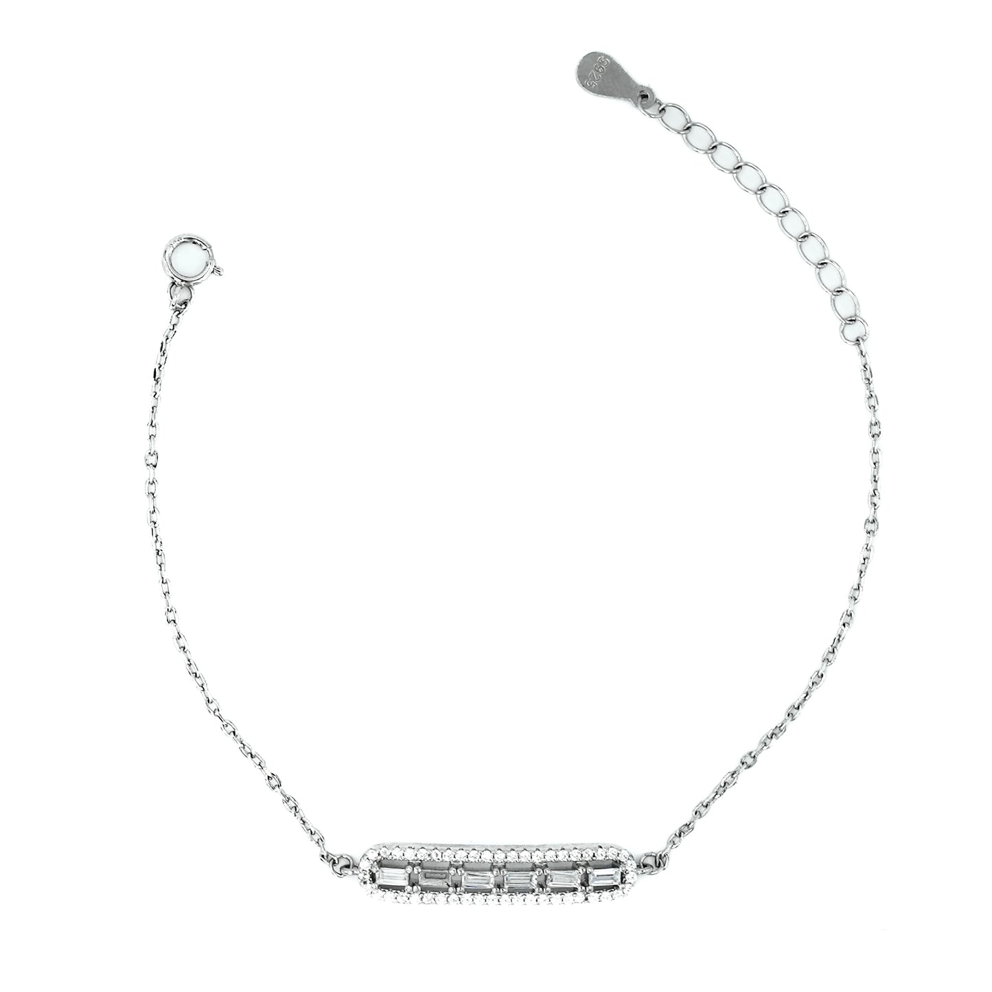 Baguette Square Bracelet